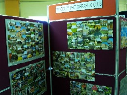 Part of Woodley Photographic Club's display