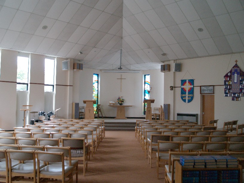 Inside Christ Church Woodley
